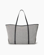 Women's Canvas & Leather Large Emerie Tote Bag