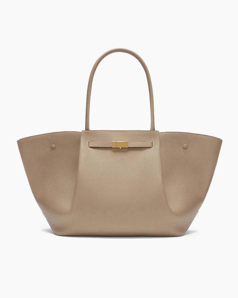 Women's New York Belted Leather Tote Bag