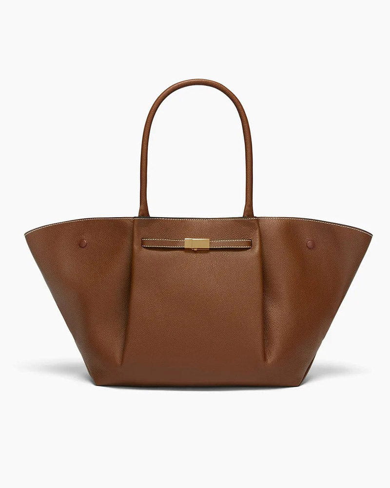 Women's New York Belted Leather Tote Bag
