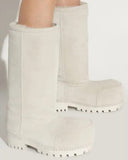 Women's Alaska Fur High Boots