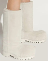 Women's Alaska Fur High Boots