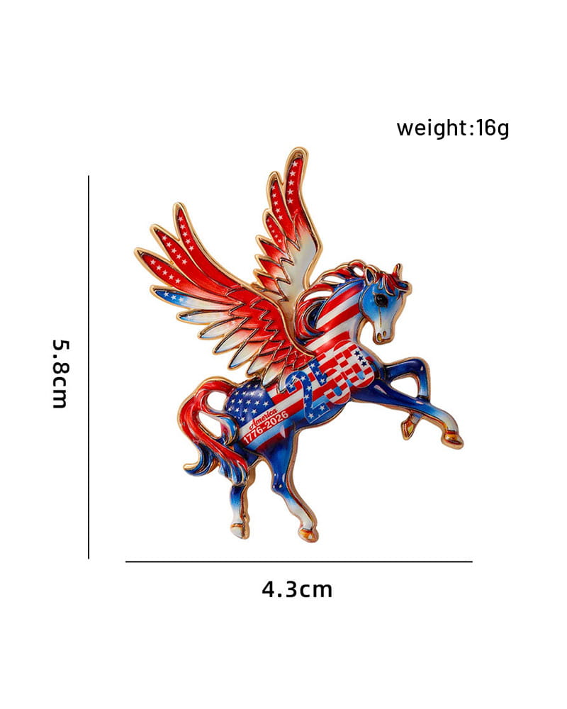 USA 250th Anniversary Commemorative Brooch