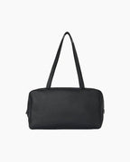 Astra Leather Bowling Bag in Tan