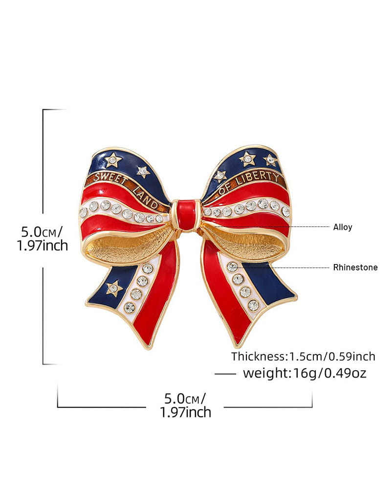 USA 250th Anniversary Commemorative Brooch