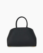 Small Hug Leather Handbag with Top Handle