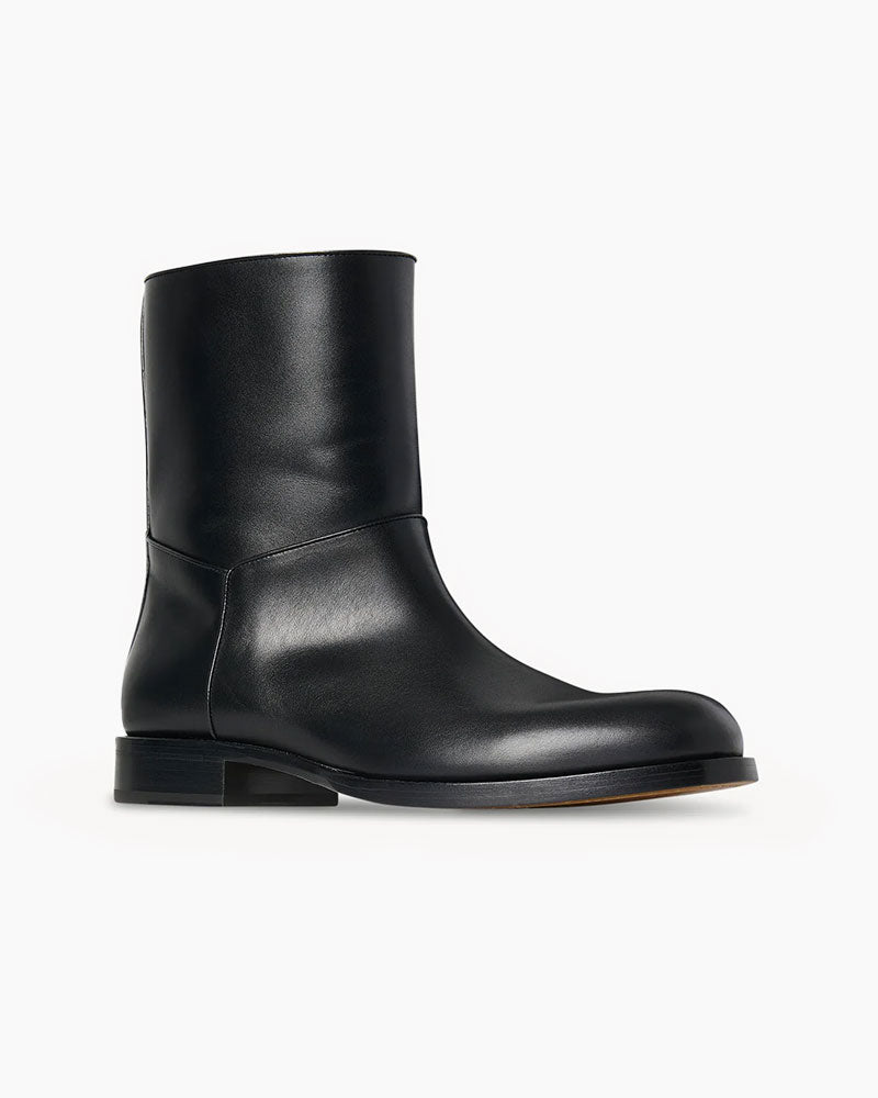 Men Nobilis Ankle Boot Black in Leather