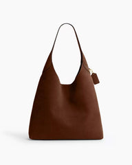 Women's Suede Warm Brown Shoulder Bag