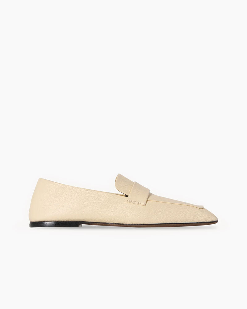 Square Loafer in Leather
