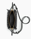 Women's Concert Pouch Intrecciato Leather Shoulder Bag