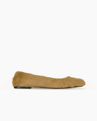 Square Ballet Flat in Pony