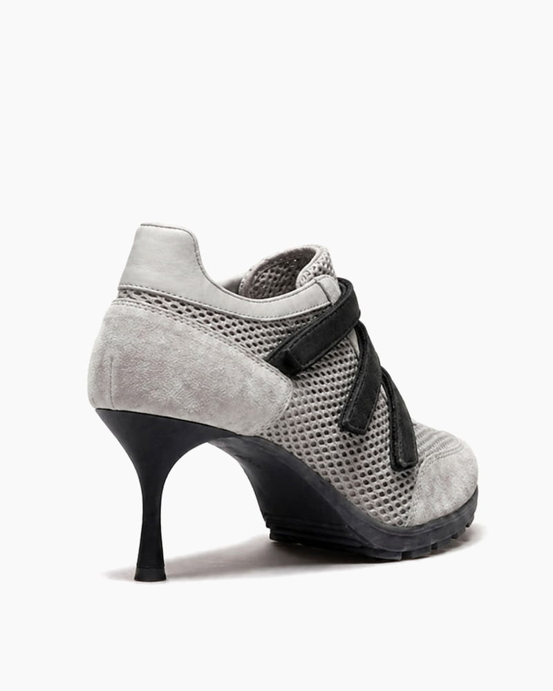 (Pre-sale) Triple-Strap Breathable Mesh High Heel Sneakers
