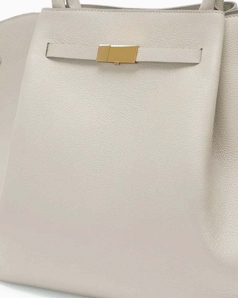 Women's New York Belted Leather Tote Bag