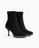 Women’s Urban Athleisure Sock Booties-Black