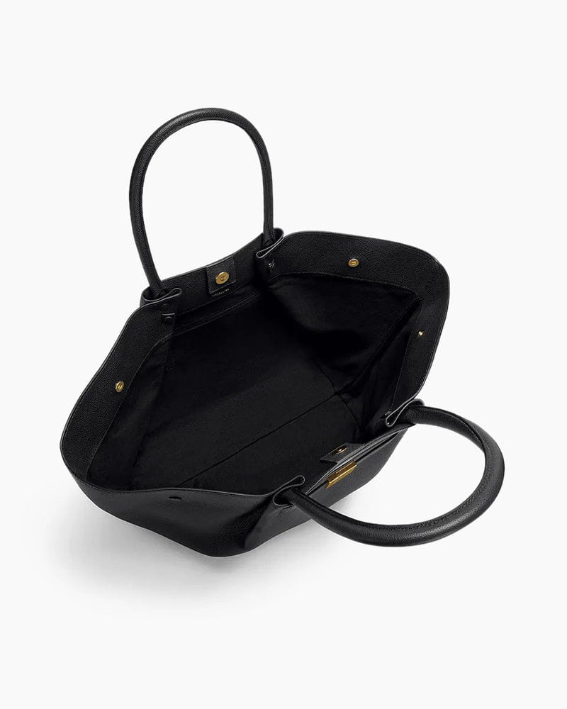 Women's New York Belted Leather Tote Bag