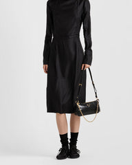 Medium Leather Shoulder Bag – Re-edition 2002