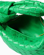 Mini Knotted Intrecciato Leather Tote