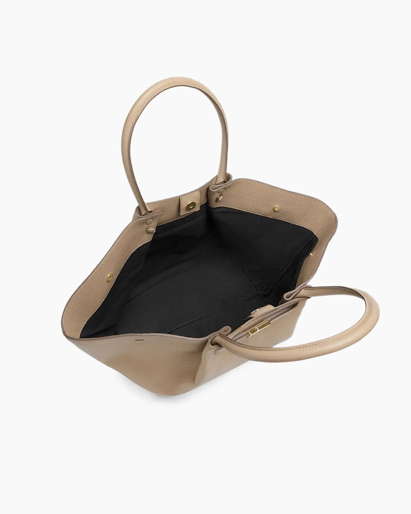 Women's New York Belted Leather Tote Bag