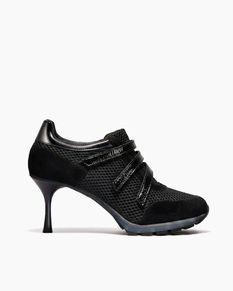 (Pre-sale) Triple-Strap Breathable Mesh High Heel Sneakers