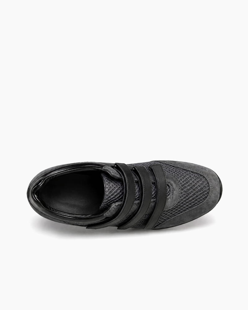 (Pre-sale) Triple-Strap Breathable Mesh High Heel Sneakers