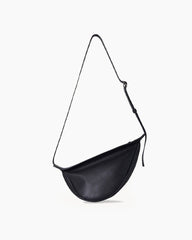 Small Leather Slouchy Banana Bag