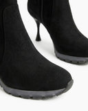 Women’s Urban Athleisure Sock Booties-Black