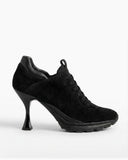 Women’s Sport-Chic Stiletto Suede High-Heel Sneakers