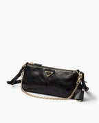 Medium Leather Shoulder Bag – Re-edition 2002