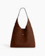 Women's Suede Warm Brown Shoulder Bag