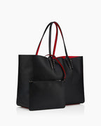 Large Calf Leather Tote Bag Spikes