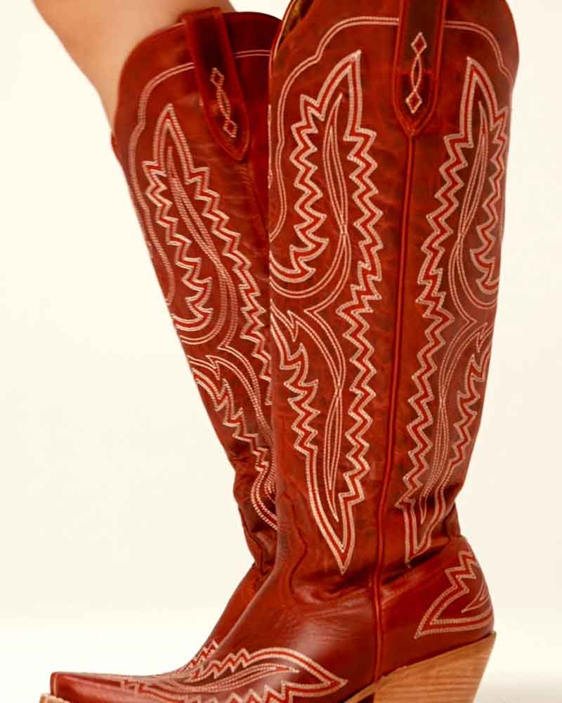 women-s-street-style-leather-snip-toe-western-boots