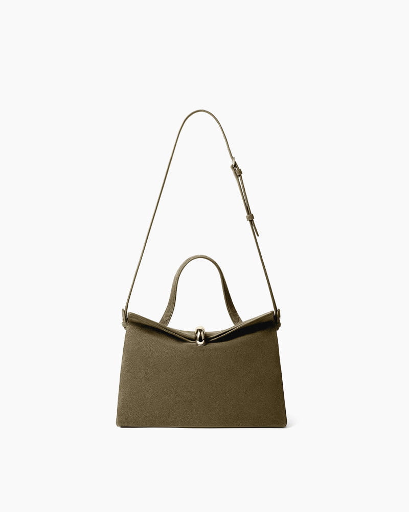 Small Leather Valerie Tote Bag