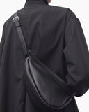 Small Leather Slouchy Banana Bag