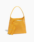 Lightweight Hobo Bag Wide Handle Removable Pouch