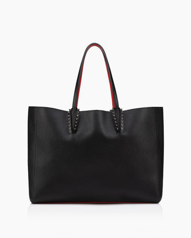 Large Calf Leather Tote Bag Spikes Secondary image
