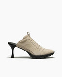 Women’s City Commute Suede High-Heel Sneaker-Sand