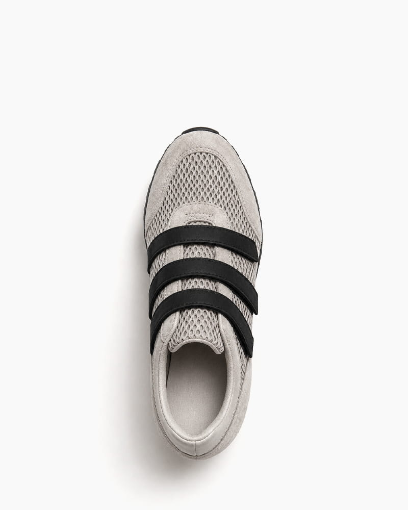 (Pre-sale) Triple-Strap Breathable Mesh High Heel Sneakers