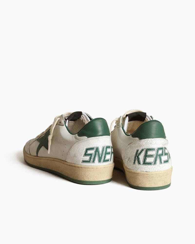 Women's Classic Star White Nappa Leather Sneakers