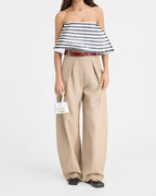 Mini Top Long Double Handle Bag