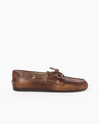 Women's Classic Unlined Leather Boat Shoes