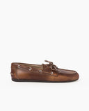 Women's Classic Unlined Leather Boat Shoes