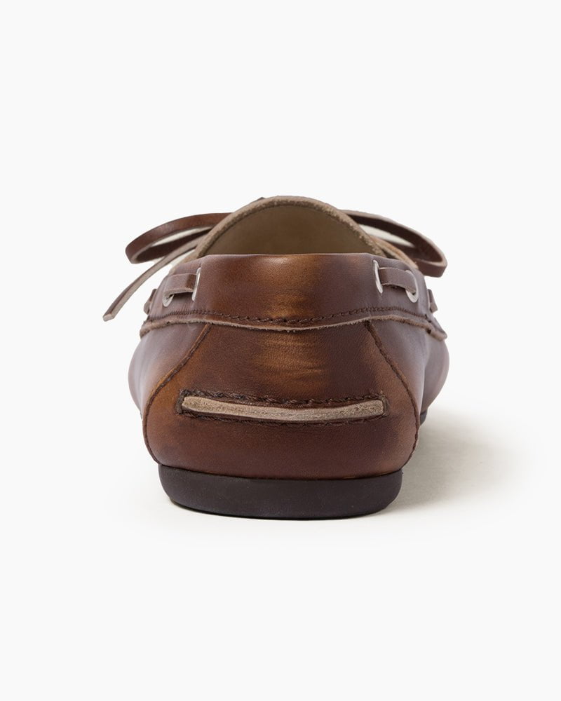 Women's Classic Unlined Leather Boat Shoes