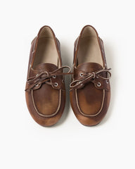 Women's Premium Unlined Leather Boat Shoes