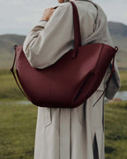 Cyme Textured Leather Tote Bag