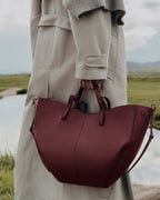 Cyme Textured Leather Tote Bag