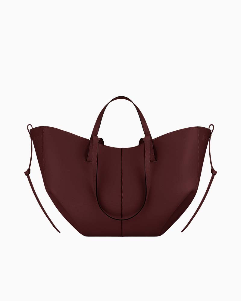 Cyme Textured Leather Tote Bag