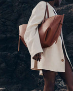 Cyme Textured Leather Tote Bag