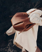 Cyme Textured Leather Tote Bag