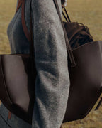 Cyme Textured Leather Tote Bag