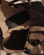 Cyme Textured Leather Tote Bag