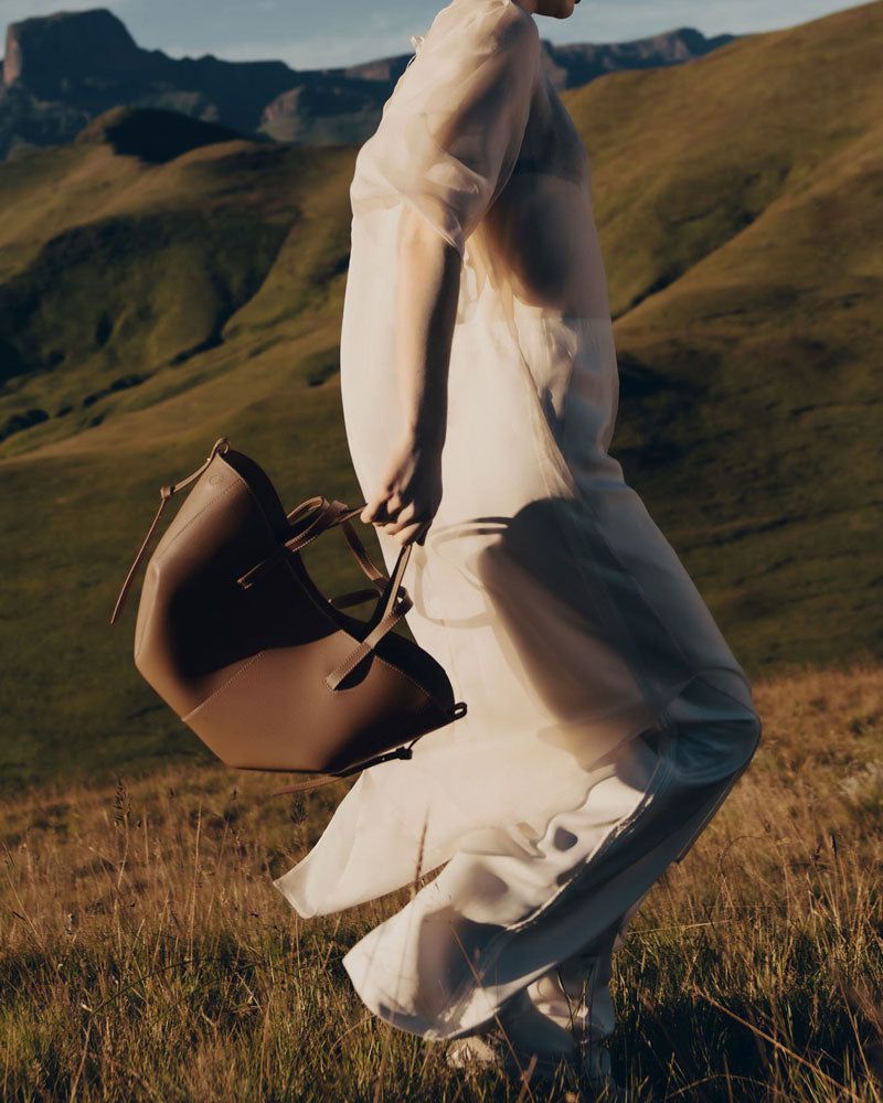 Cyme Mini Textured Leather Bag